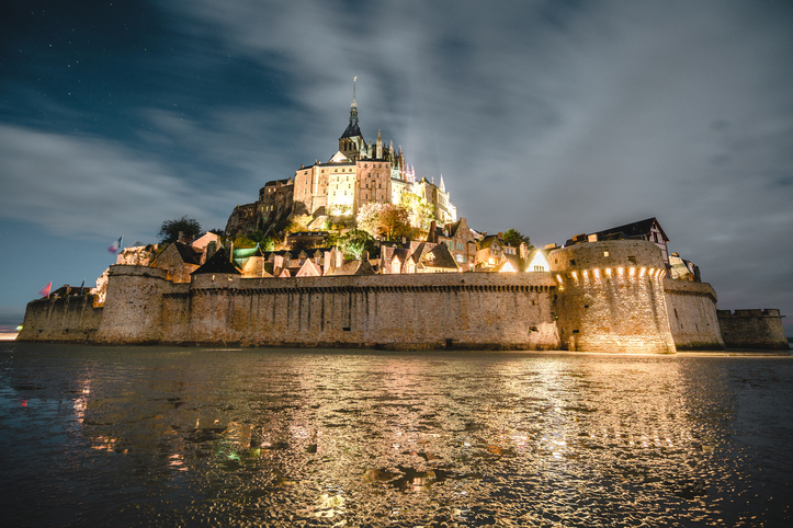Spend a night at the Mont Saint-Michel