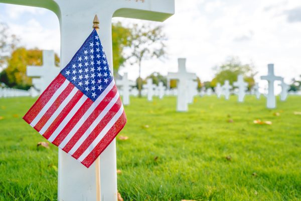 American cemetery : A symbol of remembrance