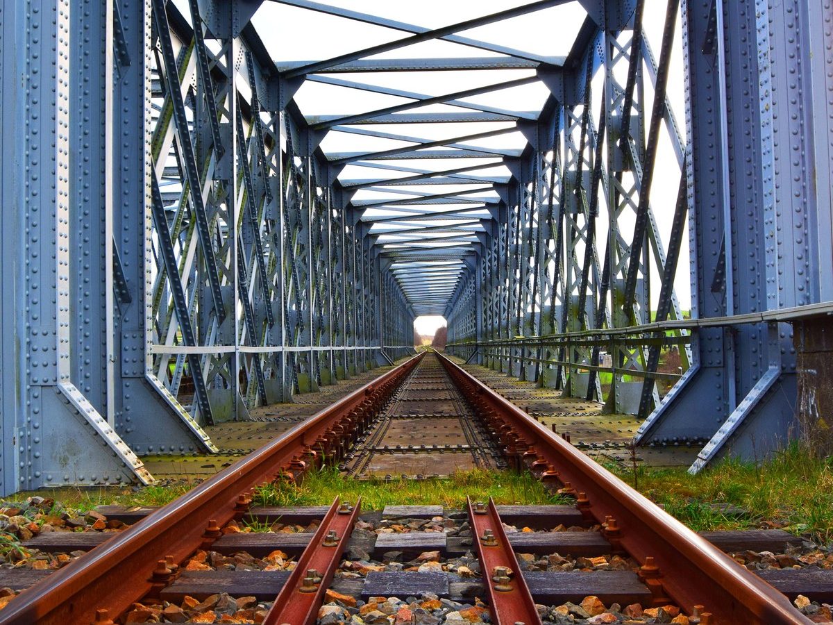 By train, plane and ferry