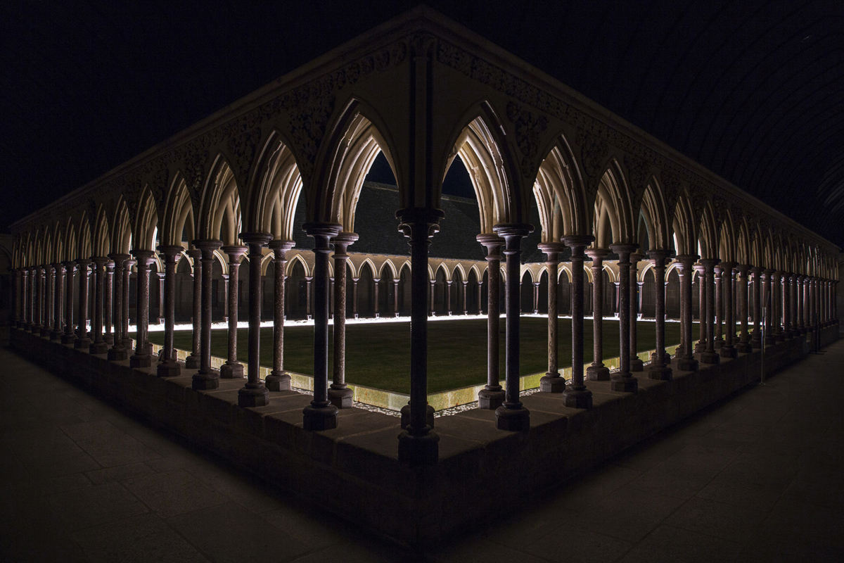 The abbey of Mont Saint-Michel