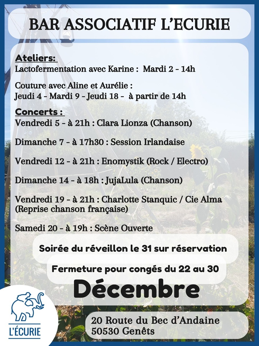 Concert – Scène ouverte