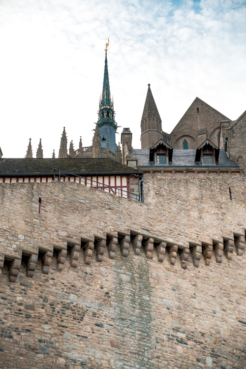 remparts du Mont Saint Michel