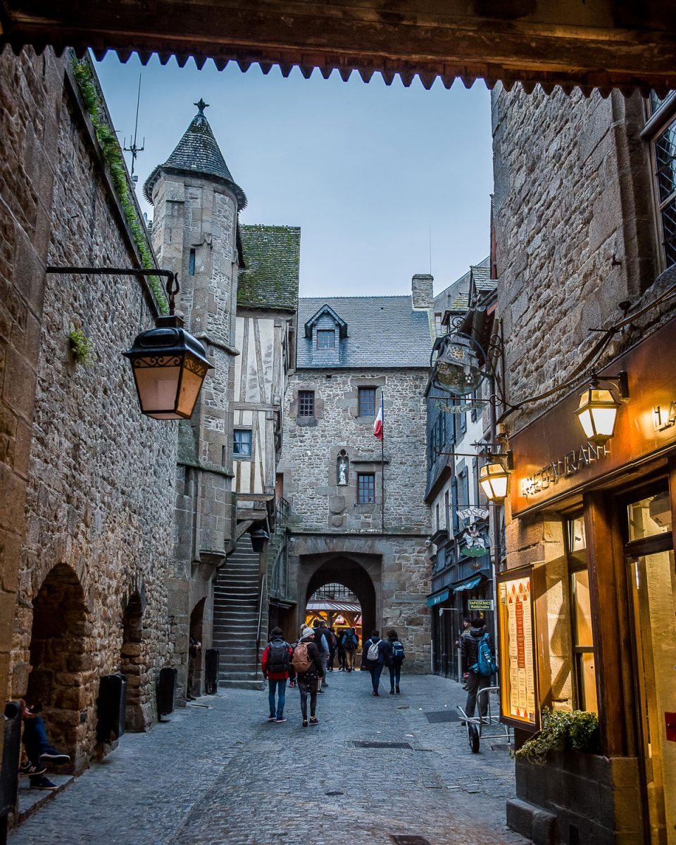 Mont Saint Michel - Rue