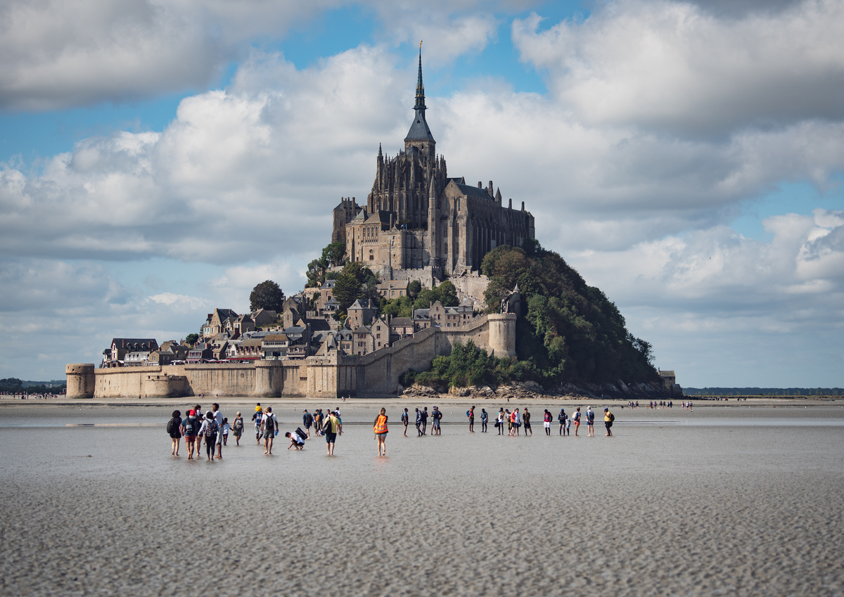 traversée de la baie - Mont Saint Michel