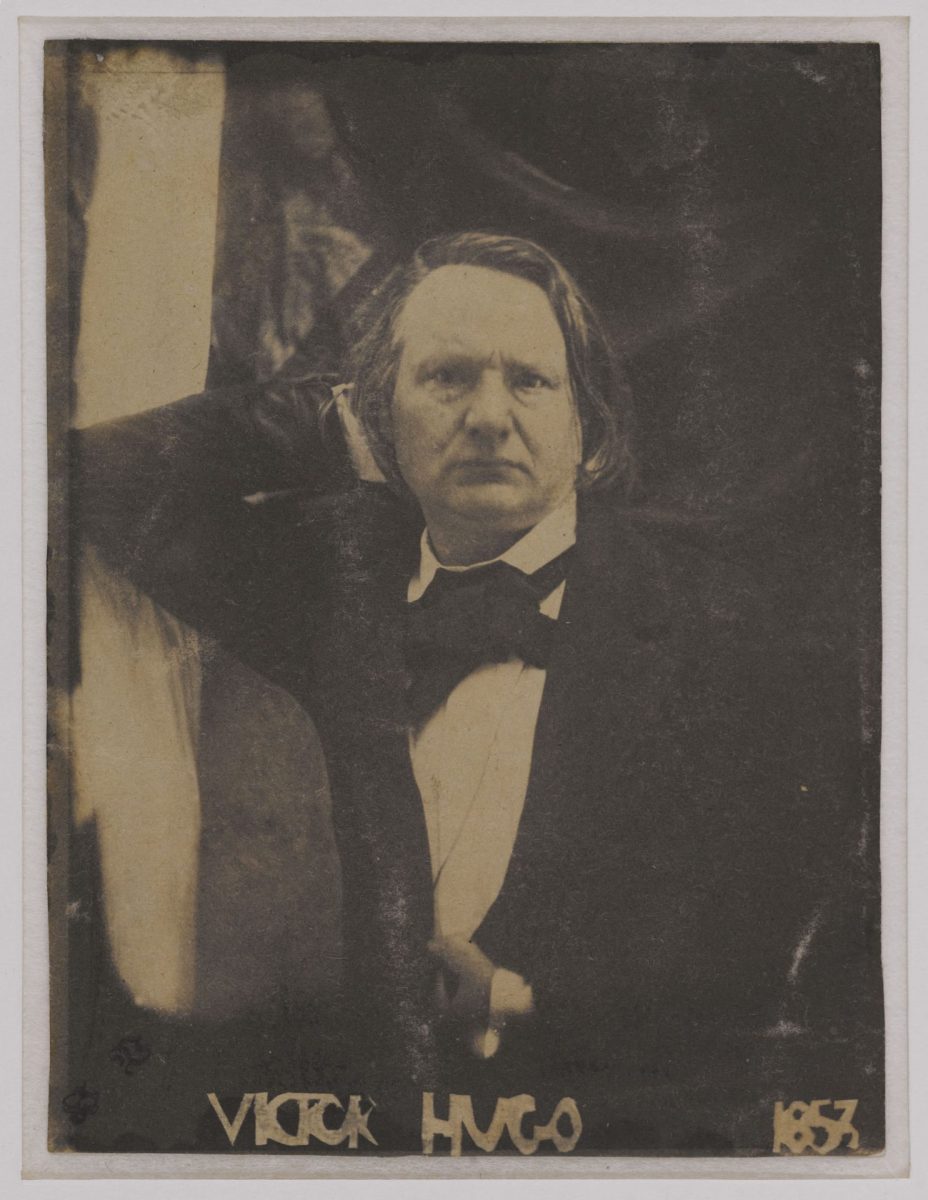 Victor Hugo de face