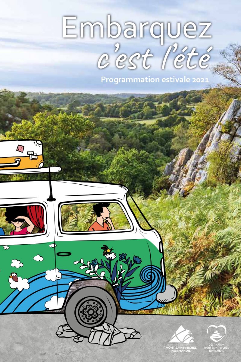Embarquez c'est l'été - Programmation estivale 2021 - Destination Mont Saint Michel Normandie