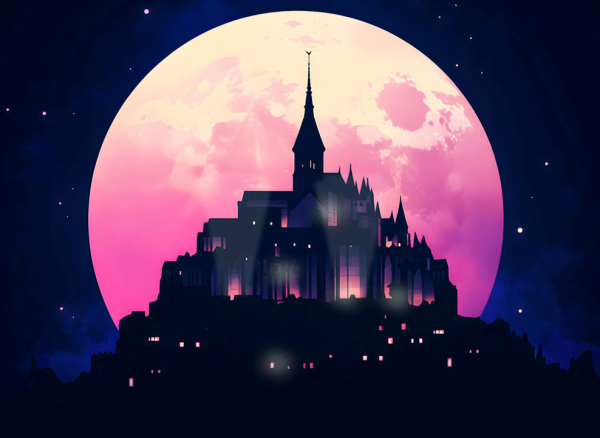 Les Nocturnes du Mont Saint-Michel : Rêve de Lune