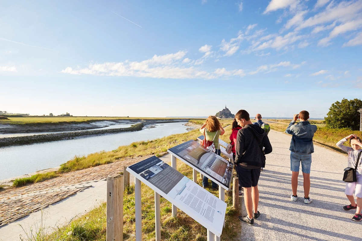 Barrage du Mont Saint Michel Carte