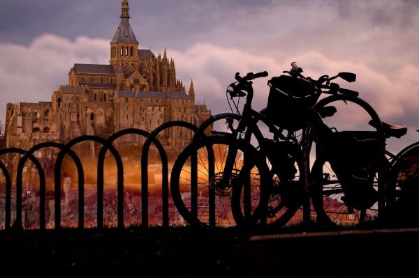 Le vélo et ses grands itinéraires en baie du Mont Saint-Michel