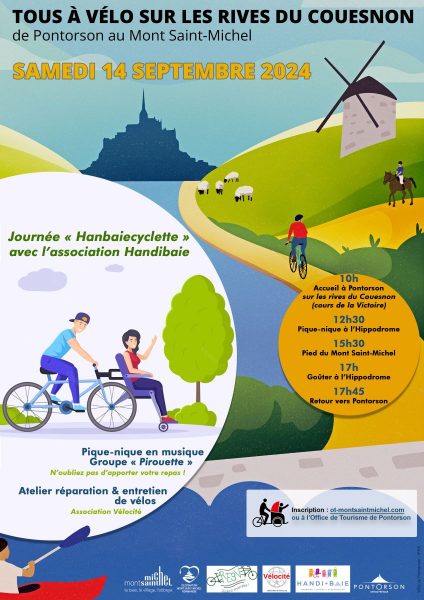 Tous à vélo sur les Rives du Couesnon!