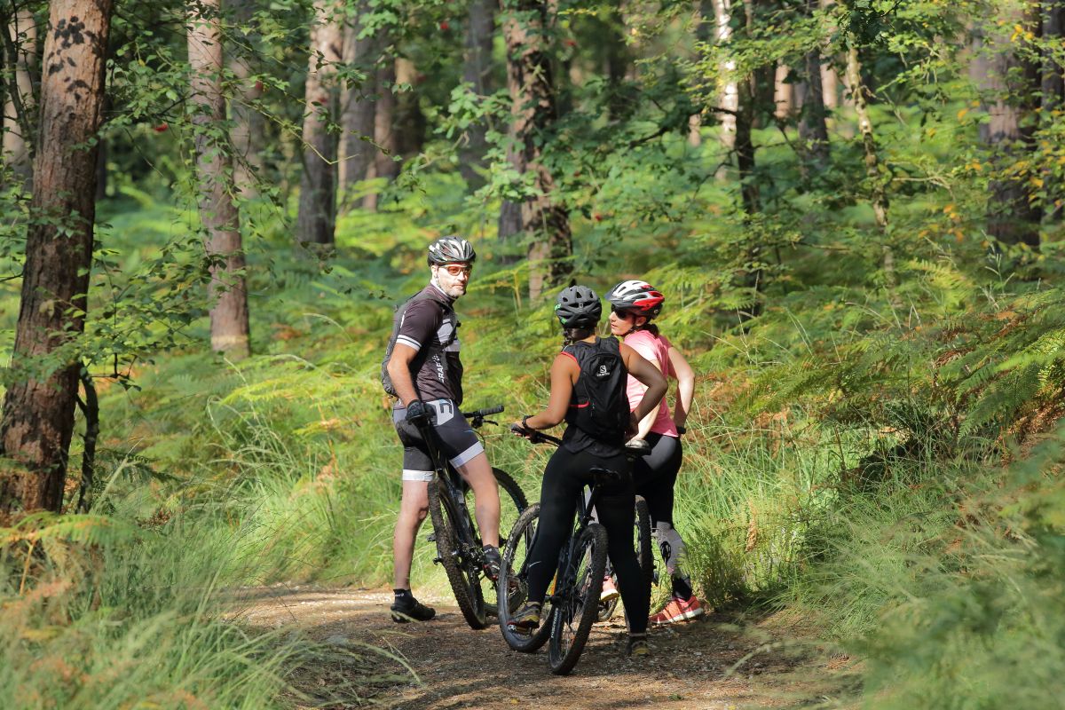 Chemins VTT - pause pour parler