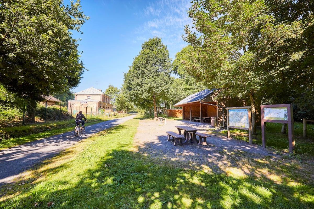 Halte randonneur à Sourdeval