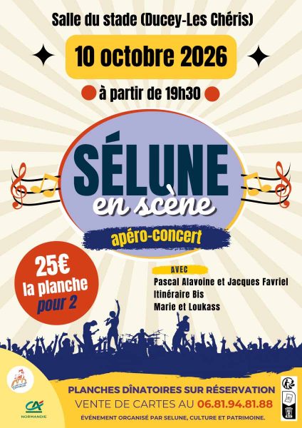Apéro-concerts « Sélune en scène »