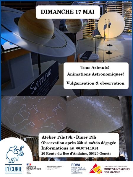 Animation astronomie « Tous azimuts »