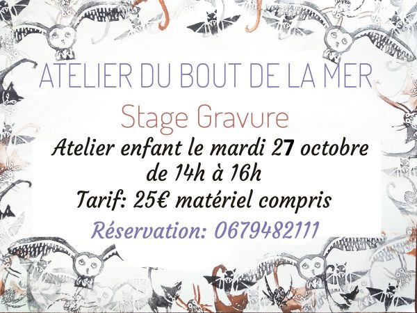 Stage de gravure