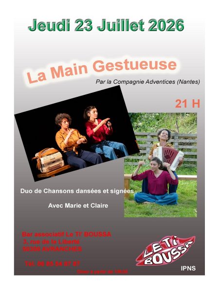 Théâtre « La main gestueuse »
