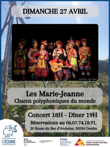 Concert « Les Marie-Jeanne »