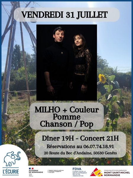 Concert « Milho et Pierre Mahier »