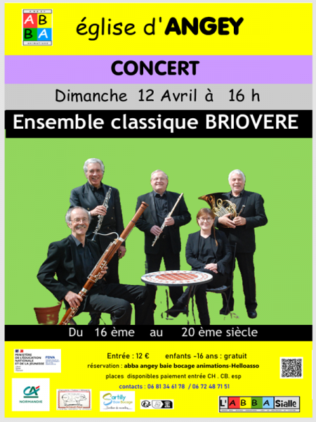 Concert de l&rsquo;Ensemble classique Briovere