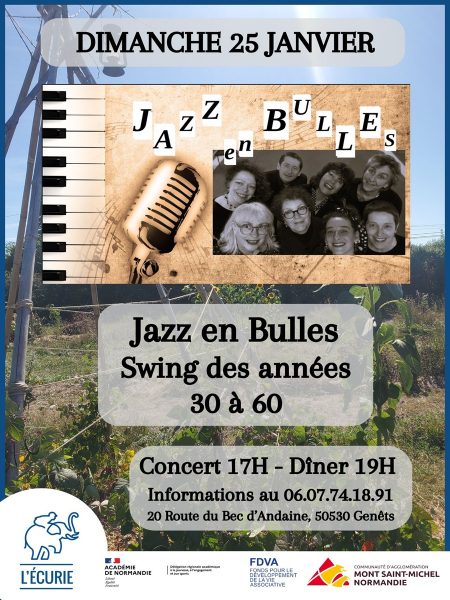 Concert « Jazz en Bulles »