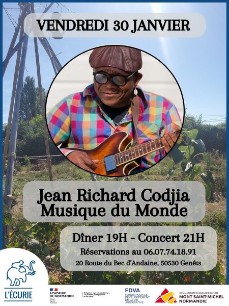 Concert « Jean-Richard Codjia »
