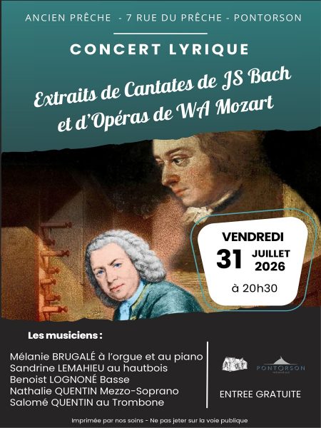 Concert lyrique « Bach et Mozart »