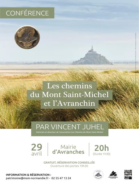 Conférence « Les Chemins du Mont-Saint-Michel et l&rsquo;Avranchin »