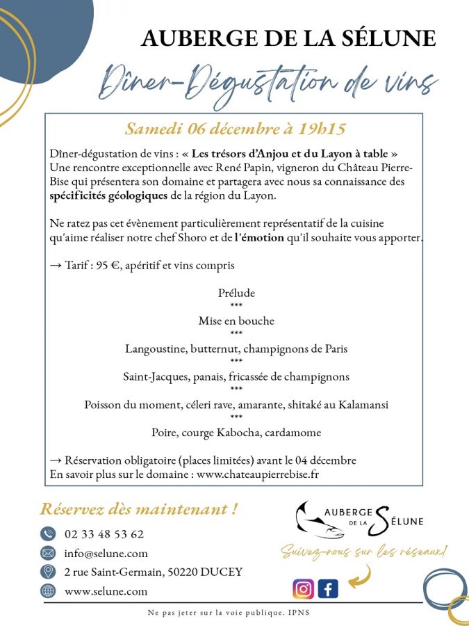 Diner-degustationdevins-06-12-2025-AubergedelaSelune-Ducey