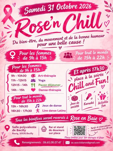 Octobre Rose « Rose&rsquo;n chill »