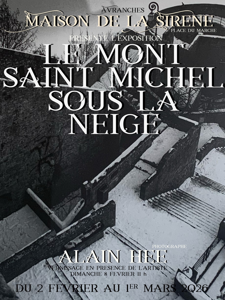 Exposition « Le Mont Saint-Michel sous la neige – Alain Hée »