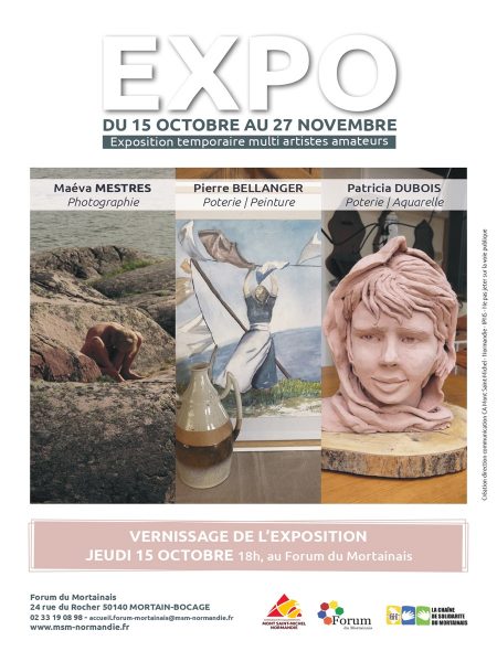 Exposition temporaire multi artistes amateurs