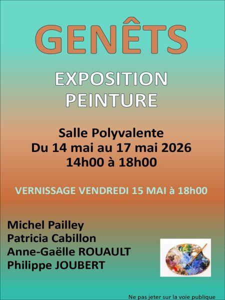Exposition peinture