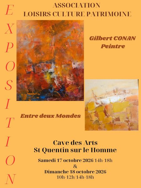 Exposition peinture de Gilbert Conan