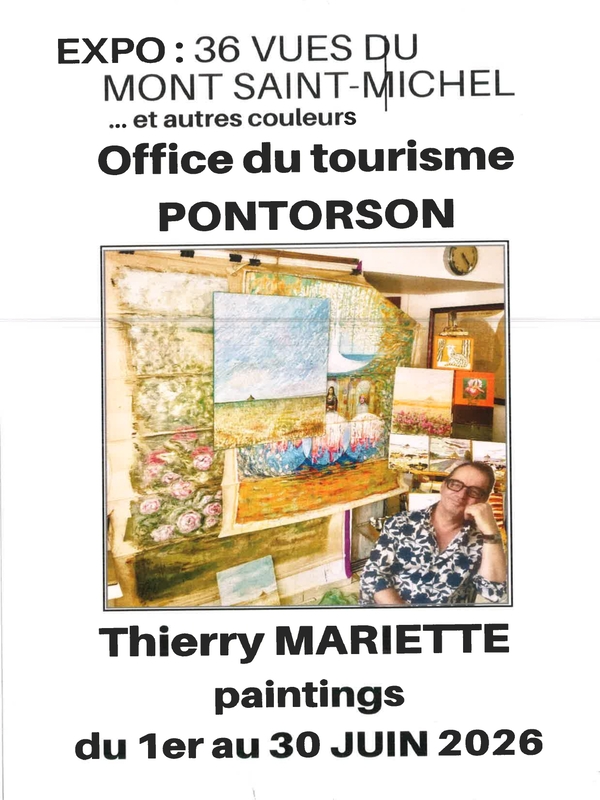 Exposition 36 vues du Mont Saint-Michel… et autres couleurs