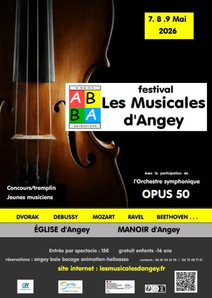 Festival « Les musicales d&rsquo;angey »