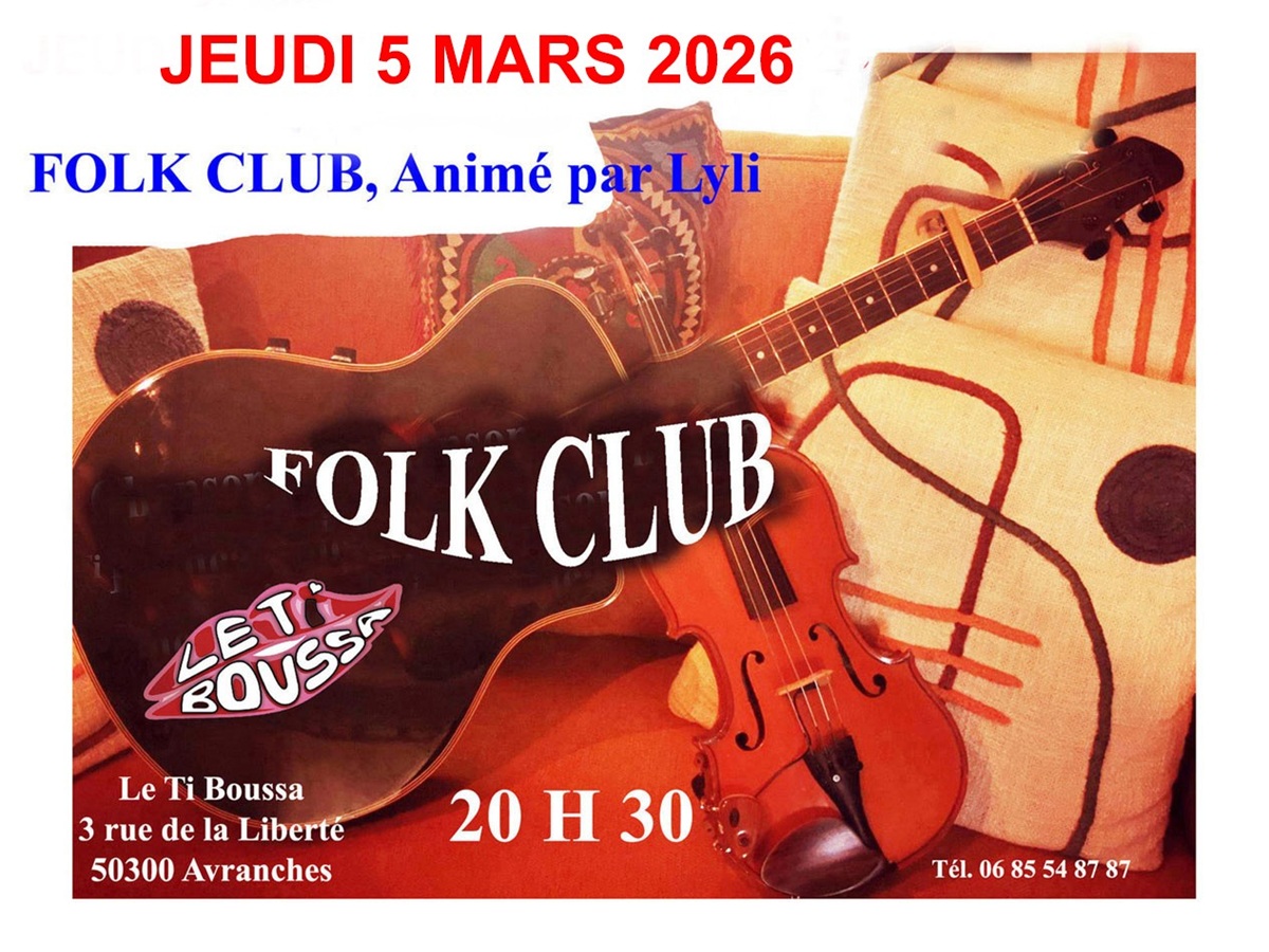 Soirée Folk club