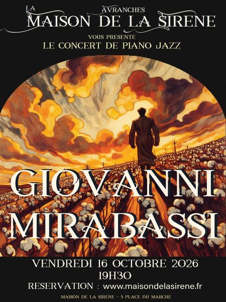 Concert Jazz > Giovanni Mirabassi – Più Avanti !
