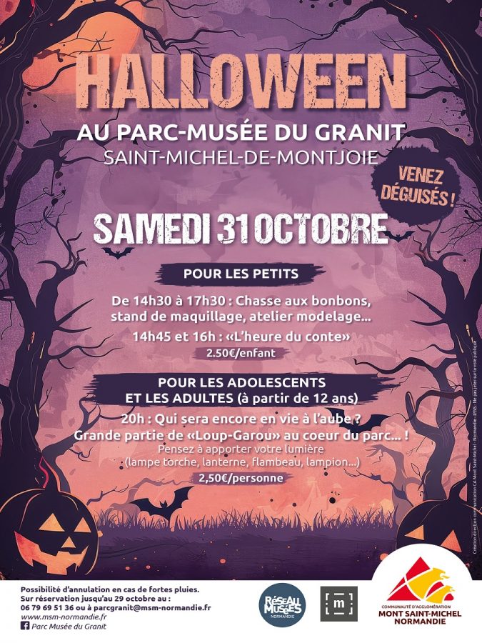 Halloween-parc-museedugranit-StMicheldeMontjoie-31-10-2026
