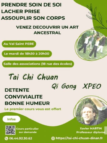 Initiation découverte du tai chi chuan xpeo