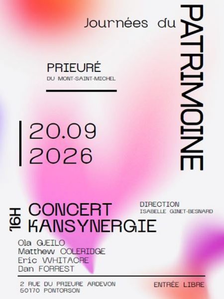 Journées Européennes du Patrimoine > Concert du chœur KanSynergie