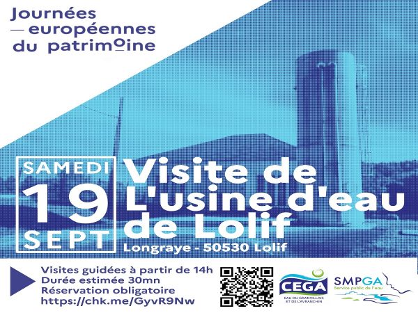 Journées Européennes du Patrimoine > Visite de l’usine d’eau de Lolif