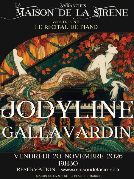 Concert musique classique > Jodyline Gallavardin – Sirènes