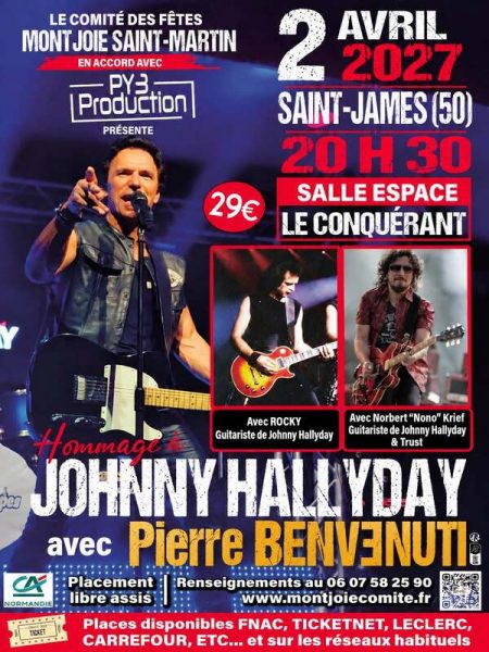 Concert en hommage à Johnny Hallyday