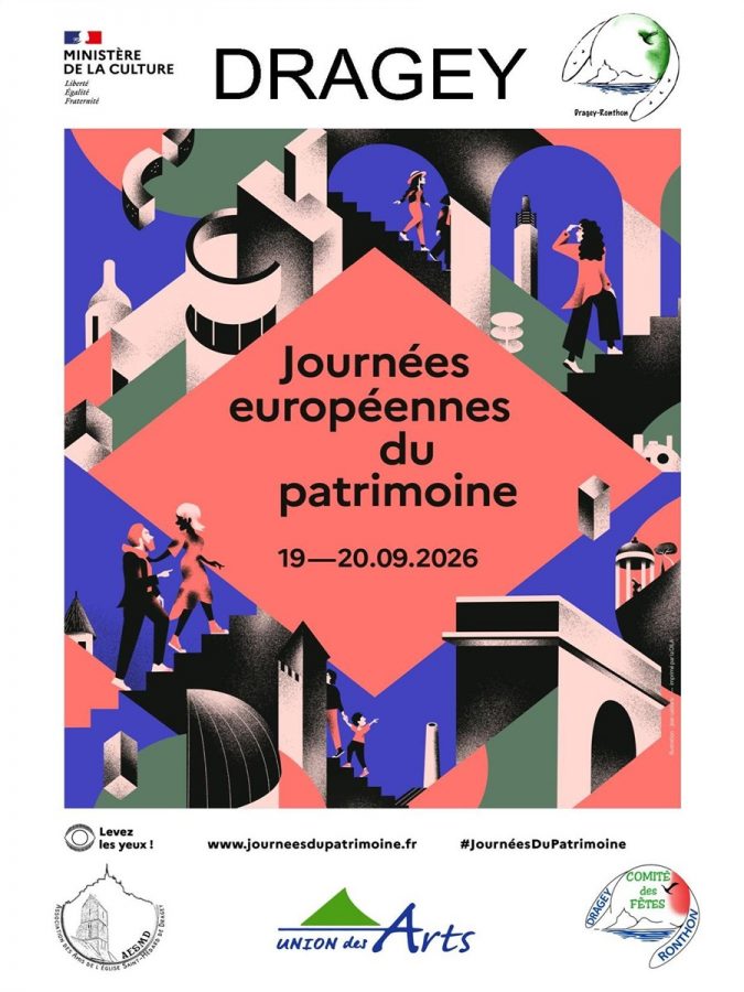 Journeesdupatrimoine2026-Dragey-Ronthon-Affiche