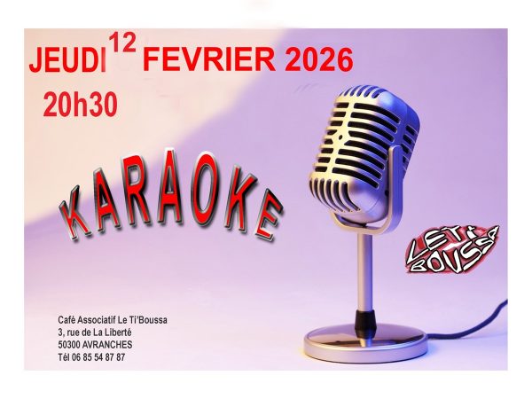 Karaoké au Ti&rsquo;Boussa