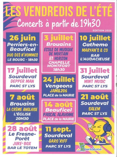Les Vendredis de l&rsquo;été > Concert du groupe Deeper Men