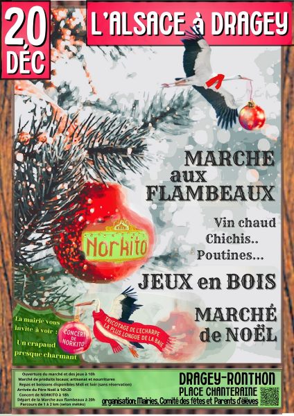 Journée de Noël « L’Alsace à Dragey »