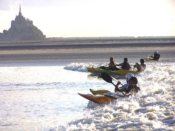P&rsquo;tite visite sur le phénomène du mascaret dans la baie du Mont Saint-Michel