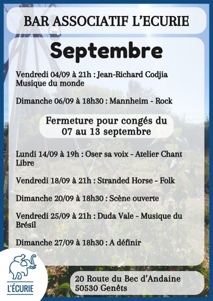 Concert « Stranded Horse »