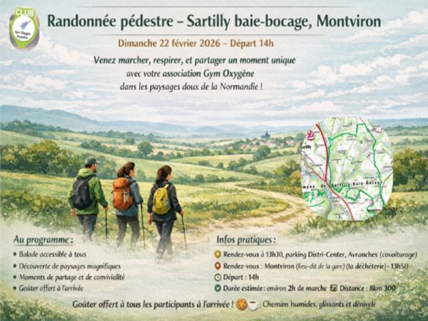 Randonnée pédestre de Gym Oxygène